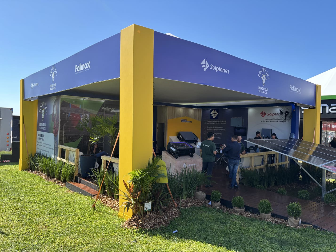 Show Rural 2025 - Stand Equipe Luz